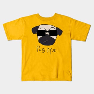 Pug Life Thug Life Kids T-Shirt